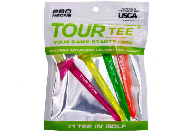Tour Tee Pro Neons Pack