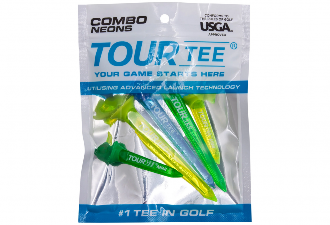 Tour Tee Combo Neons Blue Pack