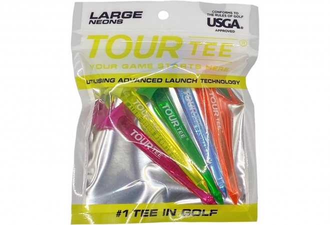 Tour Tee Large Neons Pack