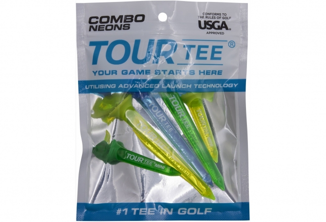 Tour Tee Combo Neons Blue Pack